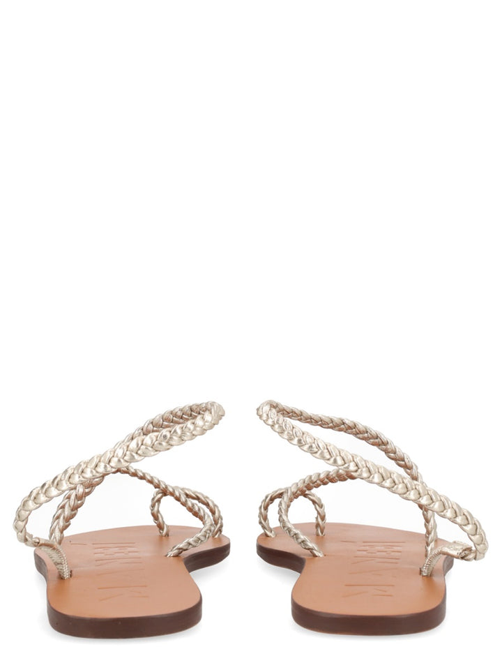 Manebi Flat Shoes - Silver | a1be421068432a74c18ddb444b36b1cc3aa905d0