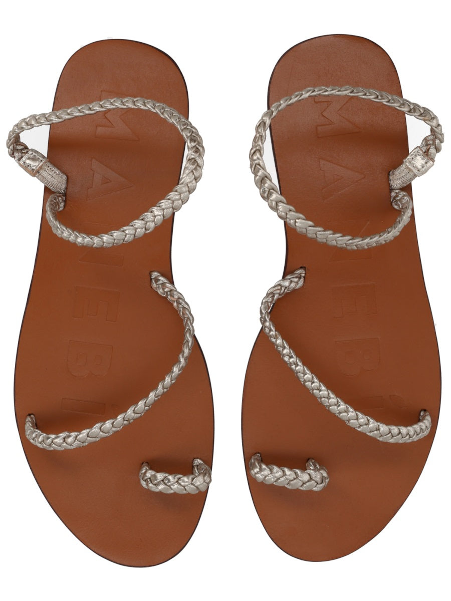 Manebi Flat Shoes - Silver | 5b192c80e9a723ac76f5999e6eedb02754b2194c