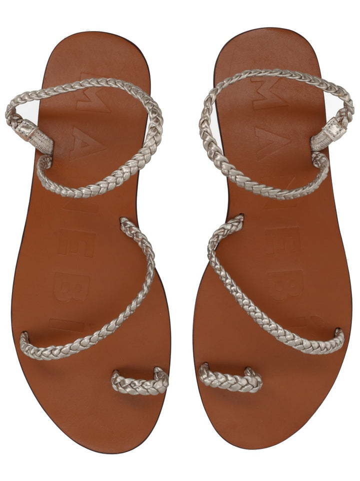 Manebi Flat Shoes - Silver | 5b192c80e9a723ac76f5999e6eedb02754b2194c
