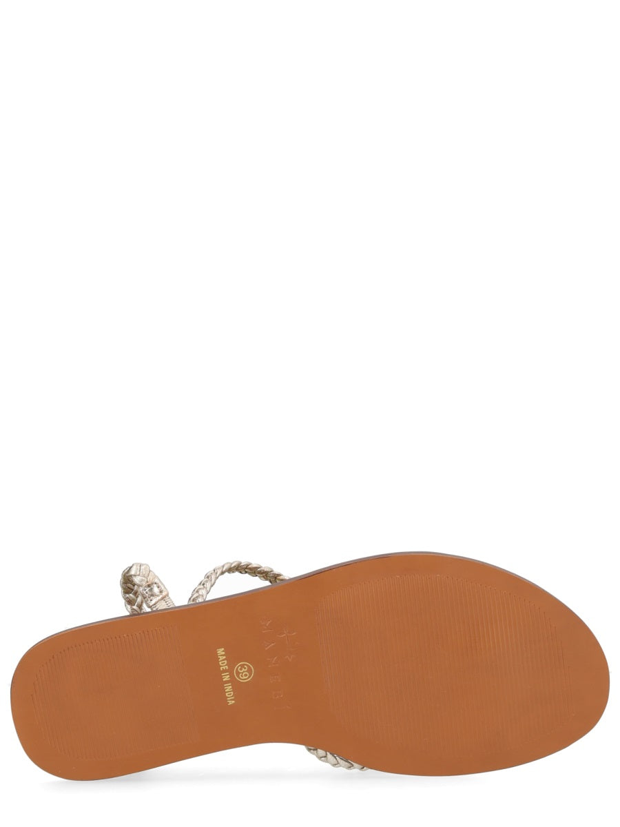 Manebi Flat Shoes - Silver | 13fd2921126098cf5cceb2842f267b3493820eaf