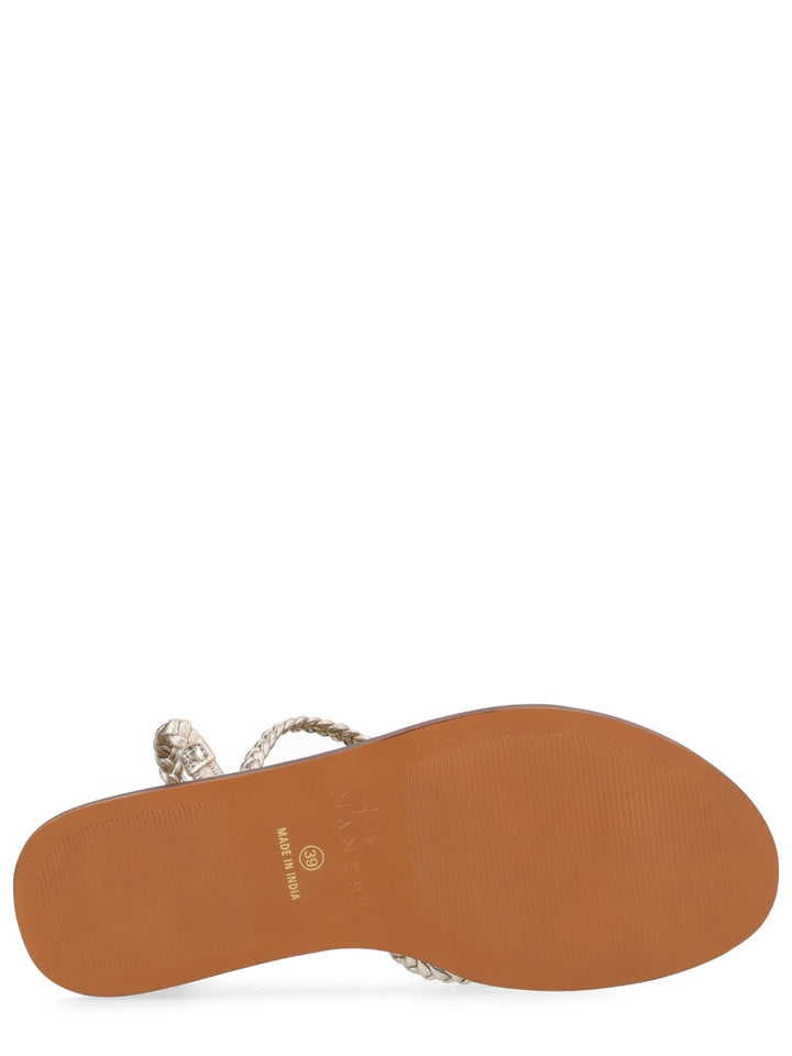 Manebi Flat Shoes - Silver | 13fd2921126098cf5cceb2842f267b3493820eaf