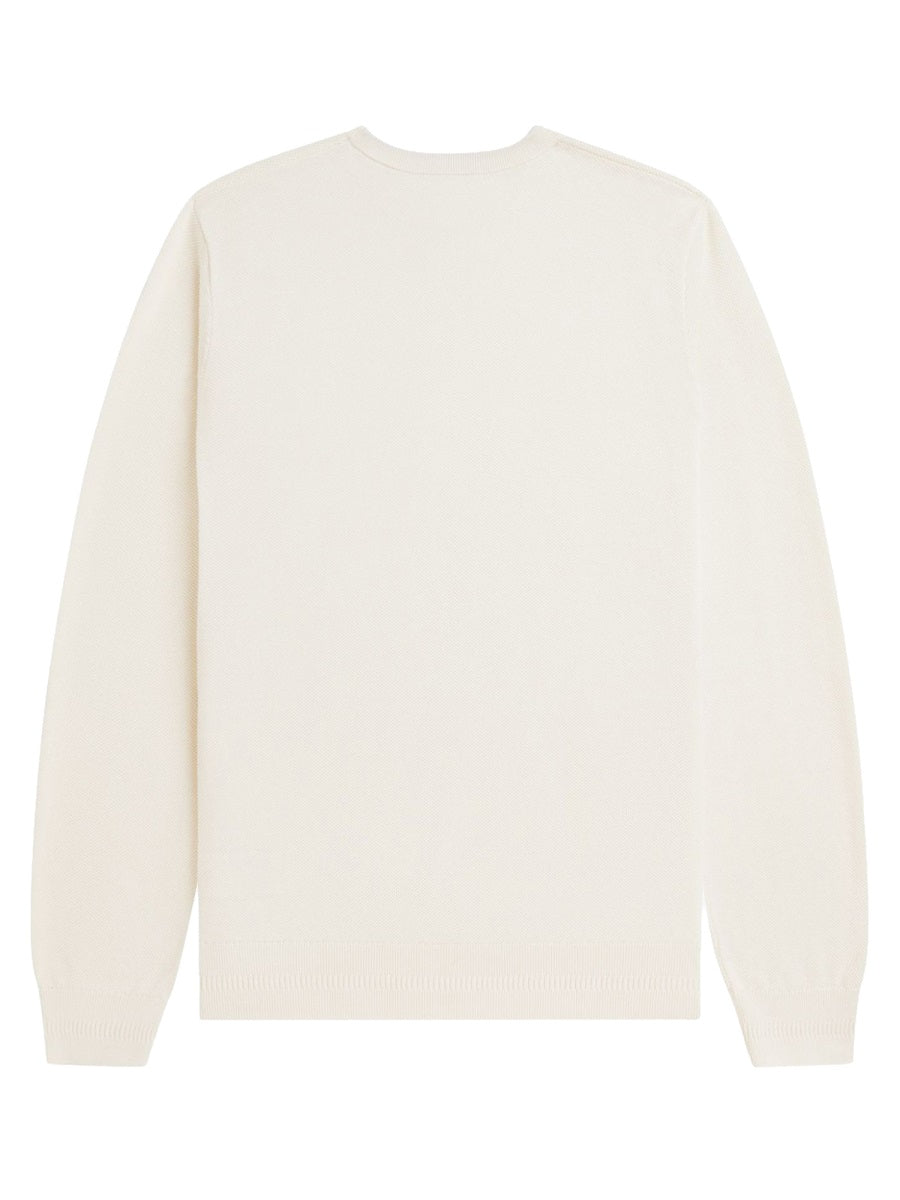 Fred Perry Sweaters - Ivory | fae68c15878c2b5acbc2d5c3d292efc125af80e9