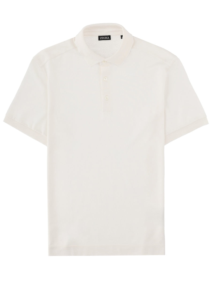 Zegna Polo - White | a30a1d3d1a9aba9332cda686ebfbeabd3b5eb972
