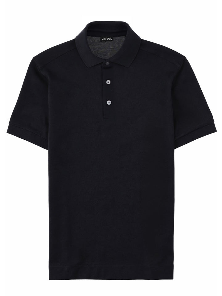 Zegna Polo - Blue | 7511f339c7b7ffa22f1e7d92993edf30677123f8