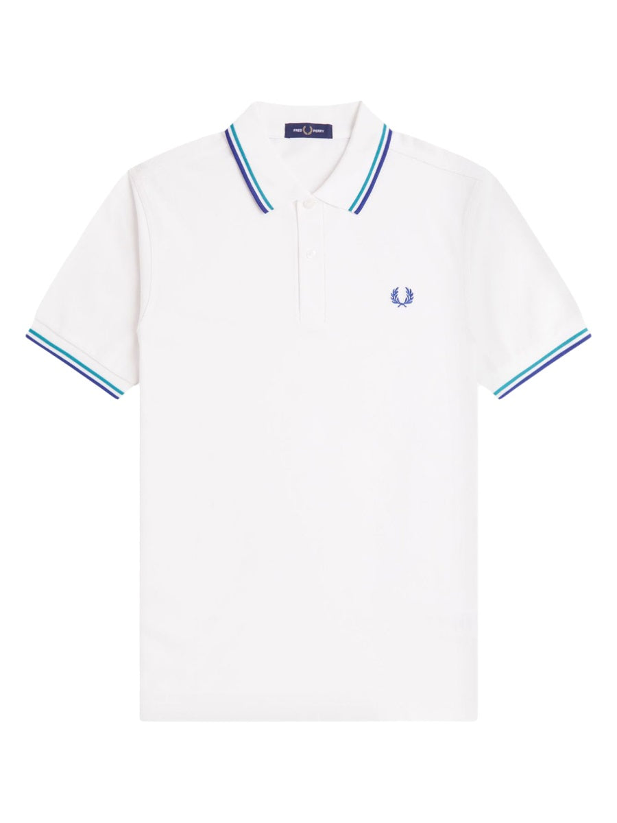 Fred Perry Polo - White | 9ba8b12c54b26f8d8c2c81d8ca77a25d9903f136