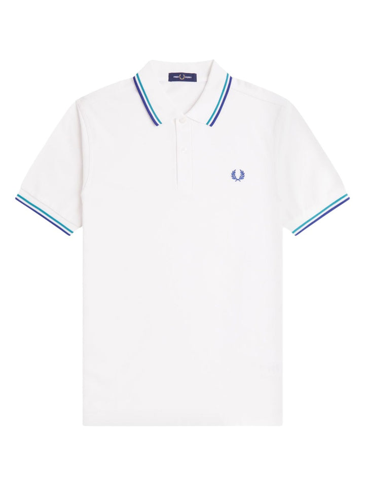 Fred Perry Polo - White | 9ba8b12c54b26f8d8c2c81d8ca77a25d9903f136