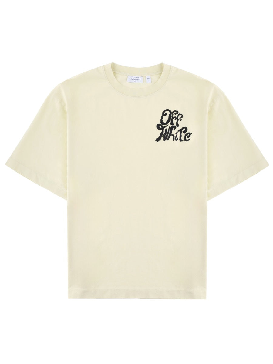 Off-White T shirts - Beige | b5d3ba2fd4ecaa5d9a1f1f3bb9a93b1576994127