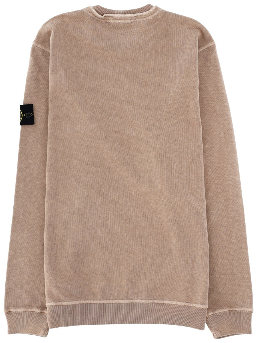 Stone Island Sweatshirts - Beige | 981b6ee5894403be432716c083024e5ef211080a