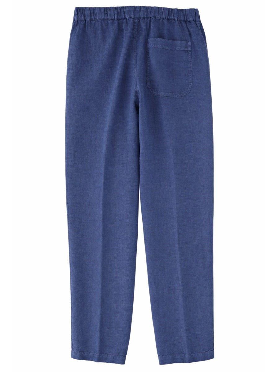 120% Lino Pants - Blue | fd19cfa58b62256488e221faad64ff30b6ac7051