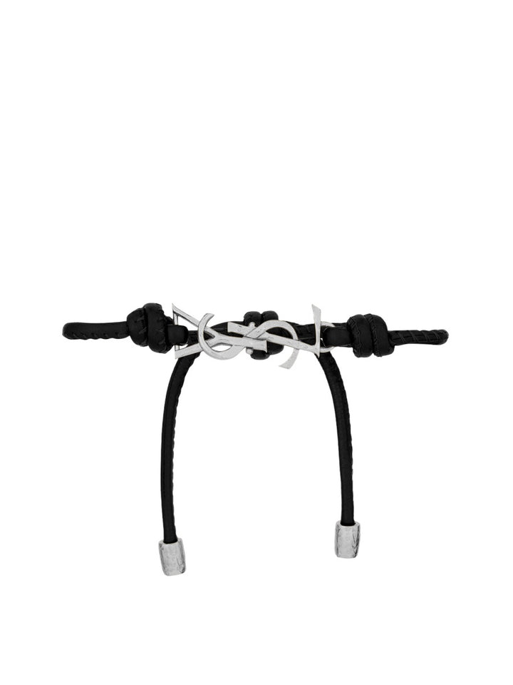 Saint Laurent Bracelets - Black | 18c0b87cb4da31eae1fea12c6ed7570f0c055c51