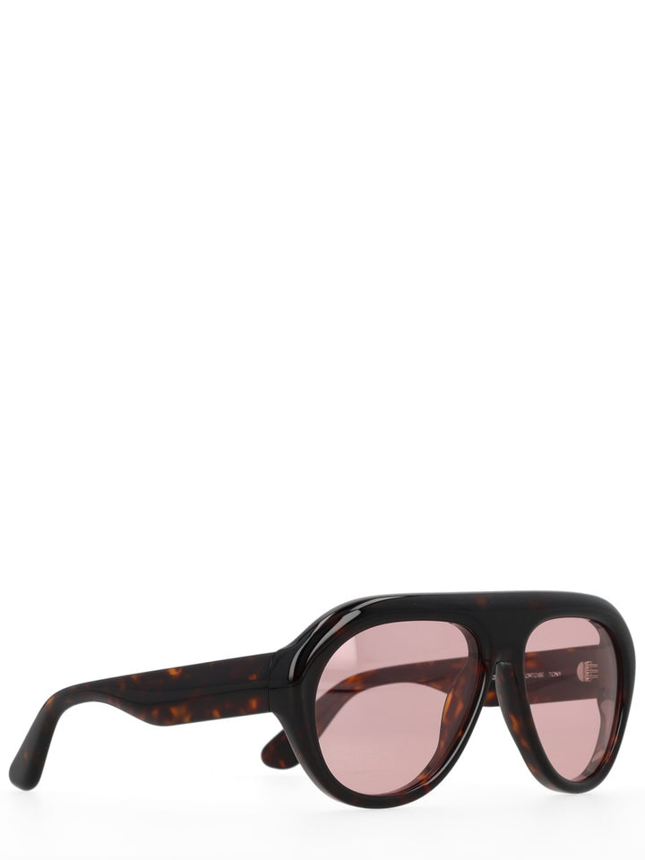 Rotate Birger Christensen Sunglasses - Brown | b08c8fe2c6b75230c8151e6614328de39ad813e2