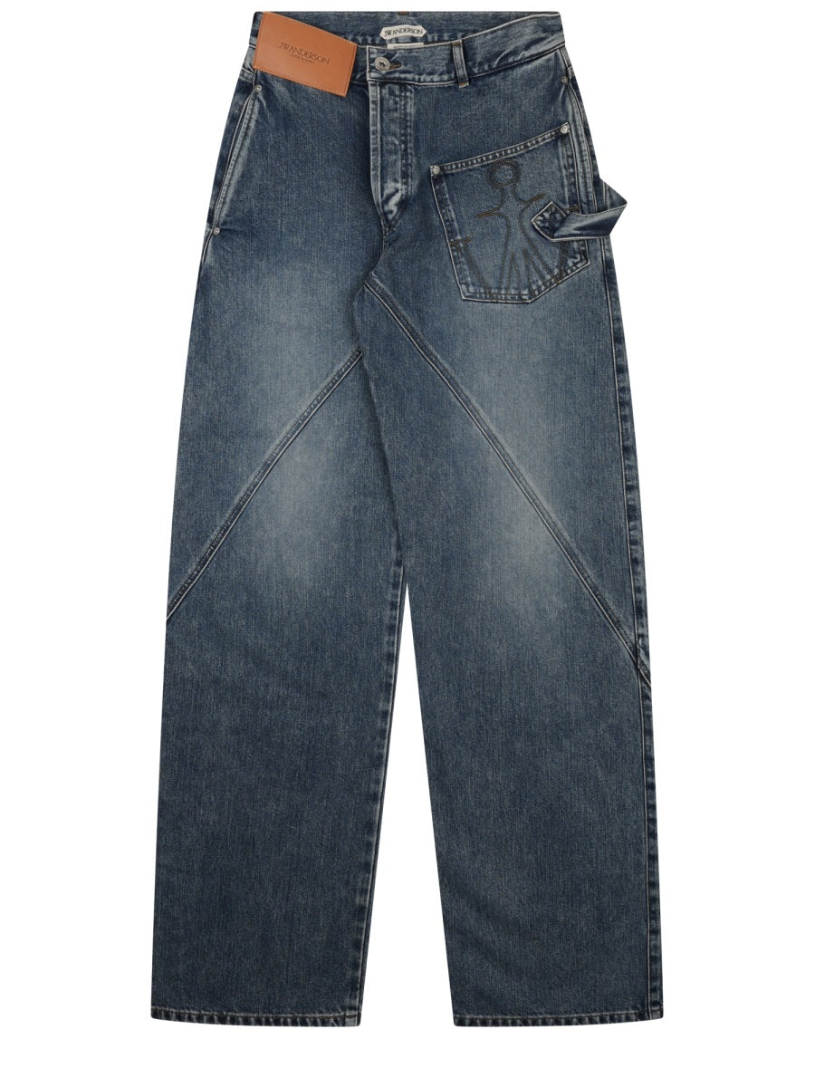 Jw Anderson Denim - Blue | 9ed9f87f8a6bcea619242ff093d9627c60980498