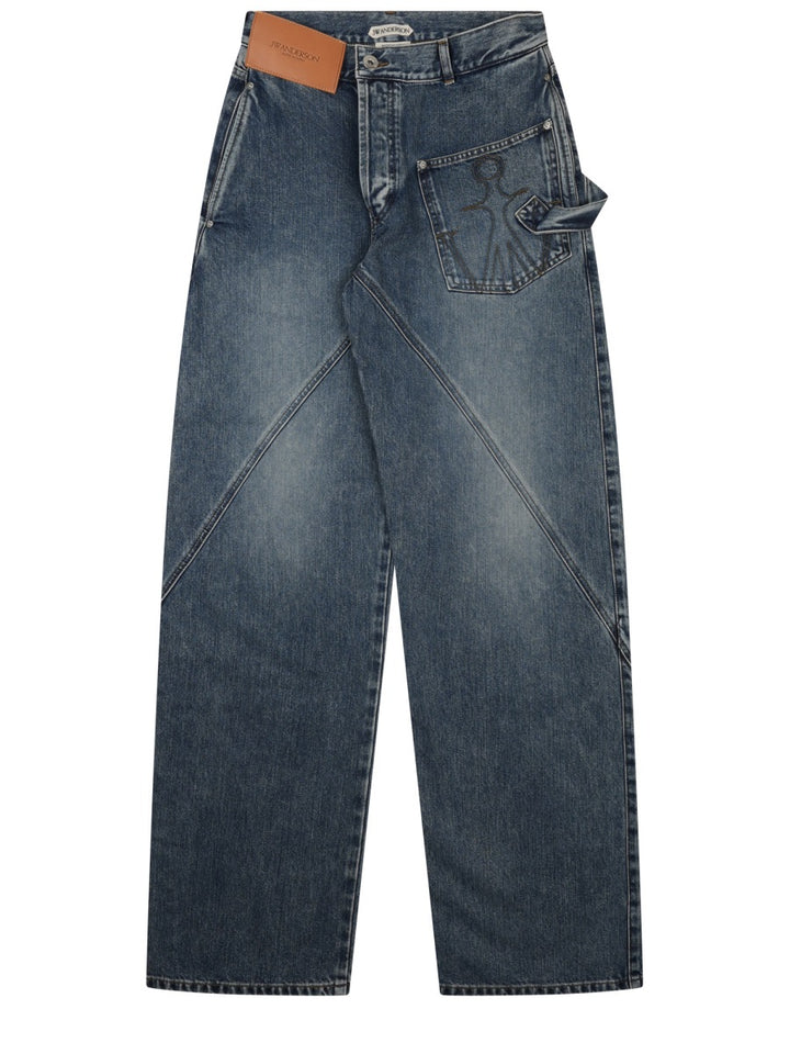 Jw Anderson Denim - Blue | 9ed9f87f8a6bcea619242ff093d9627c60980498