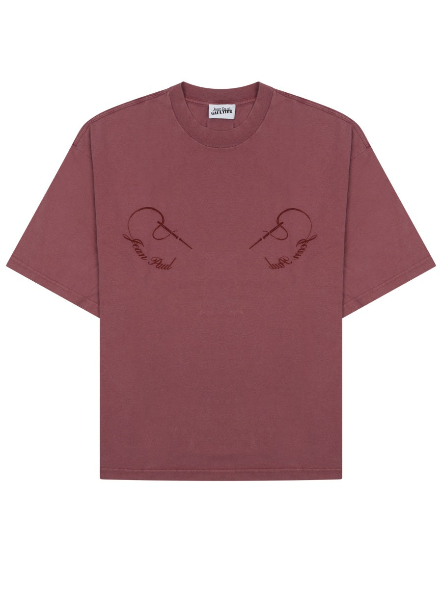 Jean Paul Gaultier T shirts - Bordeaux | 910f2b71273400c2ef977348b5b54e9a2ab6d89f