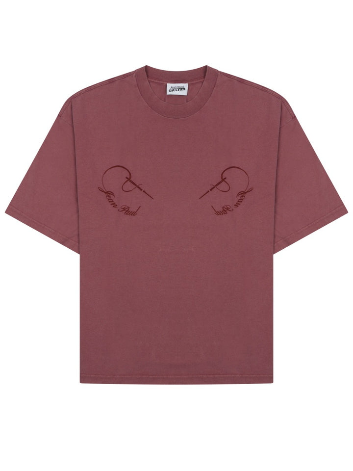 Jean Paul Gaultier T shirts - Bordeaux | 910f2b71273400c2ef977348b5b54e9a2ab6d89f