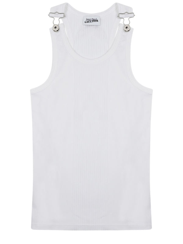 Tank Top In Cotone