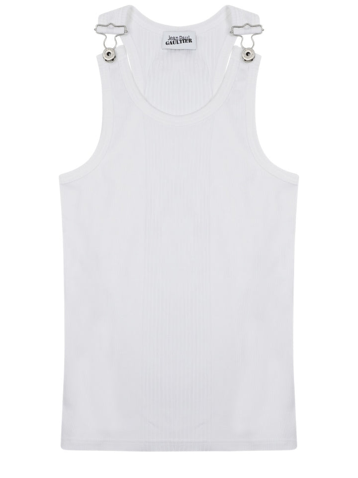 Jean Paul Gaultier Tops - White | fcddd8b6406df5229fa898bf16a8477df65b9f86