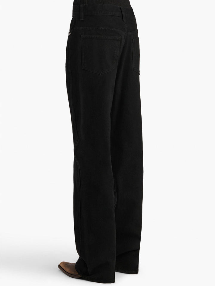 Khaite Straight leg - Black | 9e64873dd540f9d65ab6c245f345ac3513c5c5a8