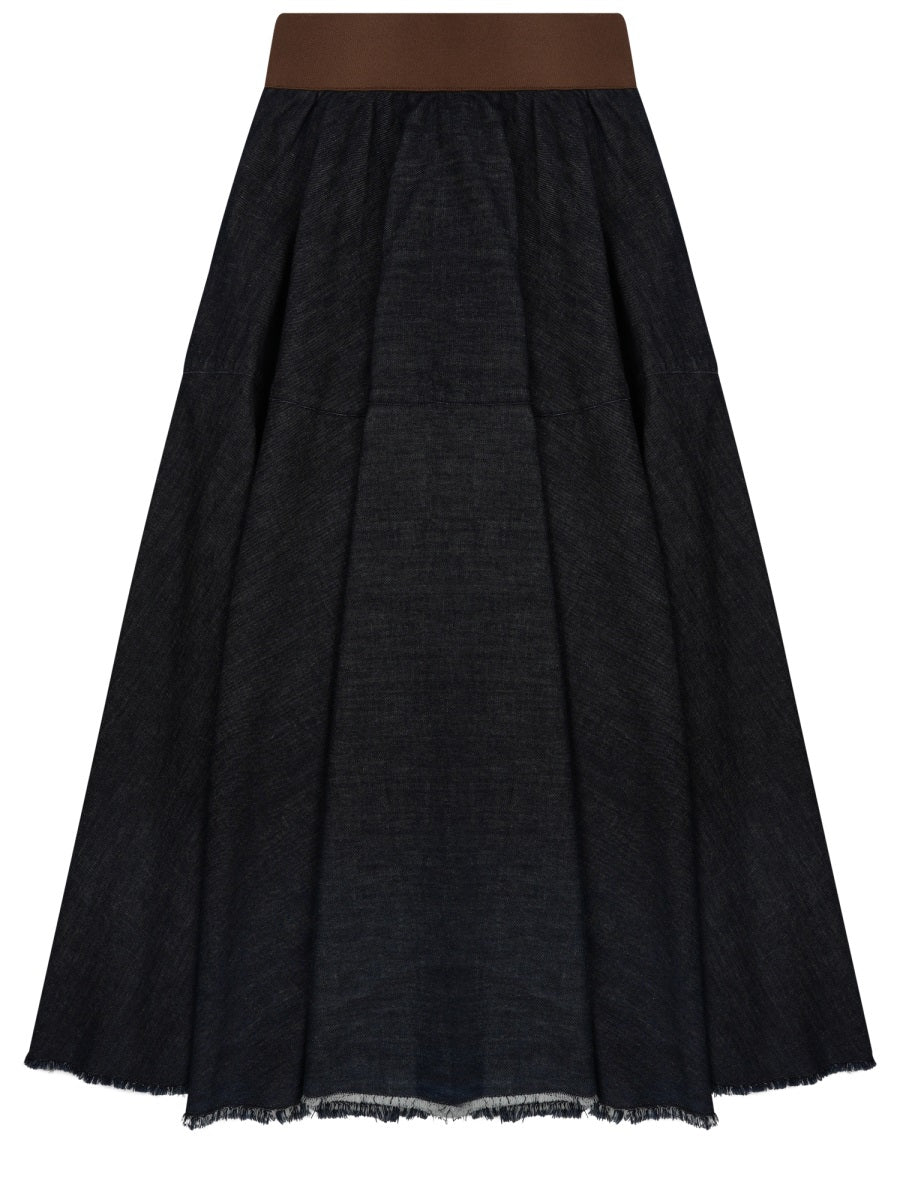 Nine:Inthe:Morning Skirts - Blue | b8676398a81344bc994ac2166948cf1af4b7325a