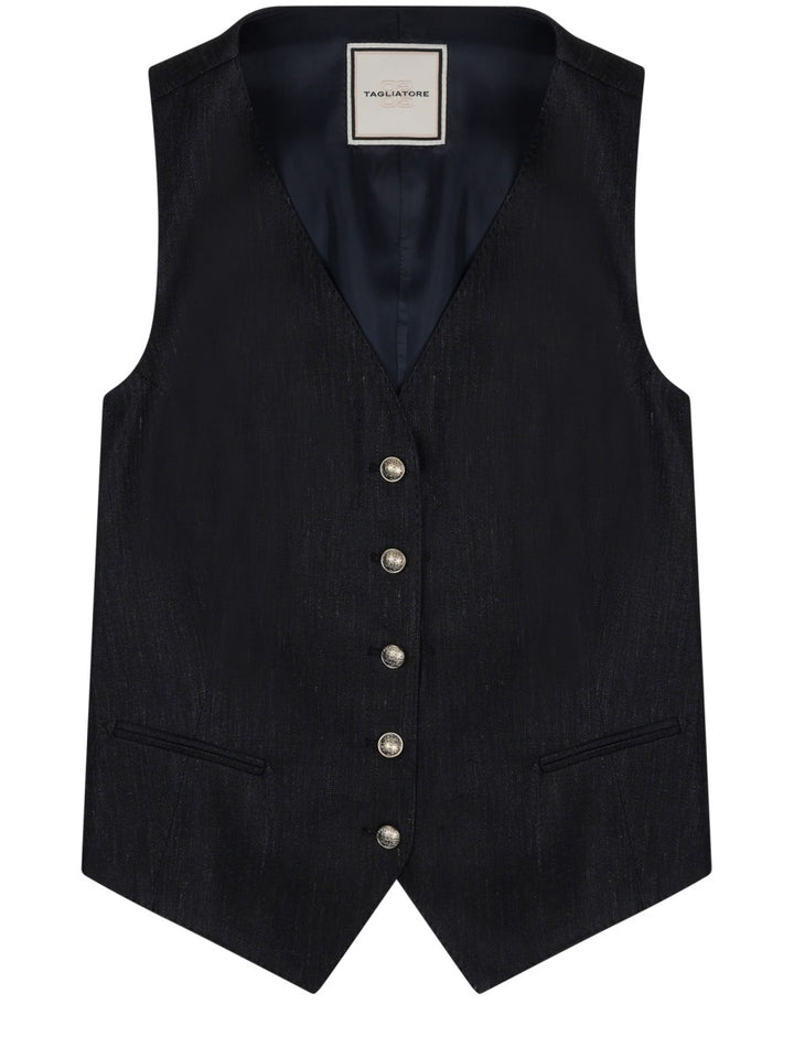 Tagliatore Gilet - Blue | 848893f2c8a36e099cf66c64eb6ade85c73bbaa5