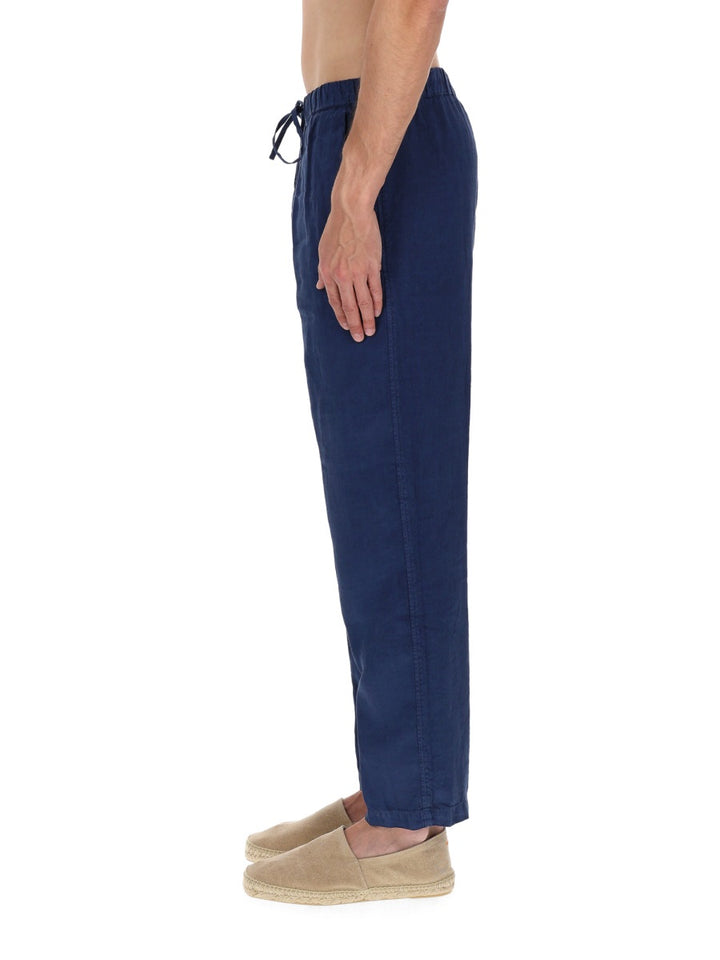 120% Lino Pants - Blue | 5121ce37eca2cba502a8fecb05f61a8655181d86