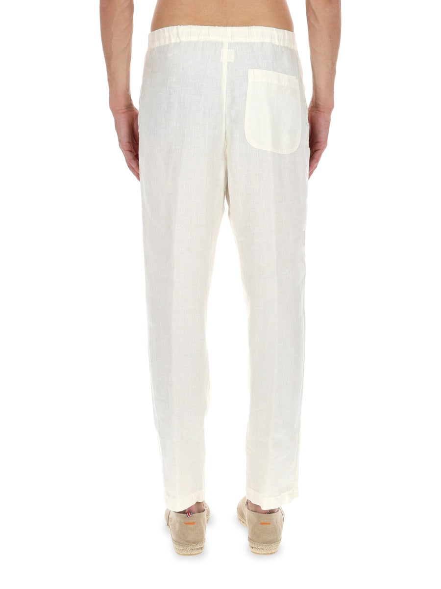 120% Lino Pants - Powder | 3ebf4ef3a3e222c24c8997f249dcb7e3c5515ba9