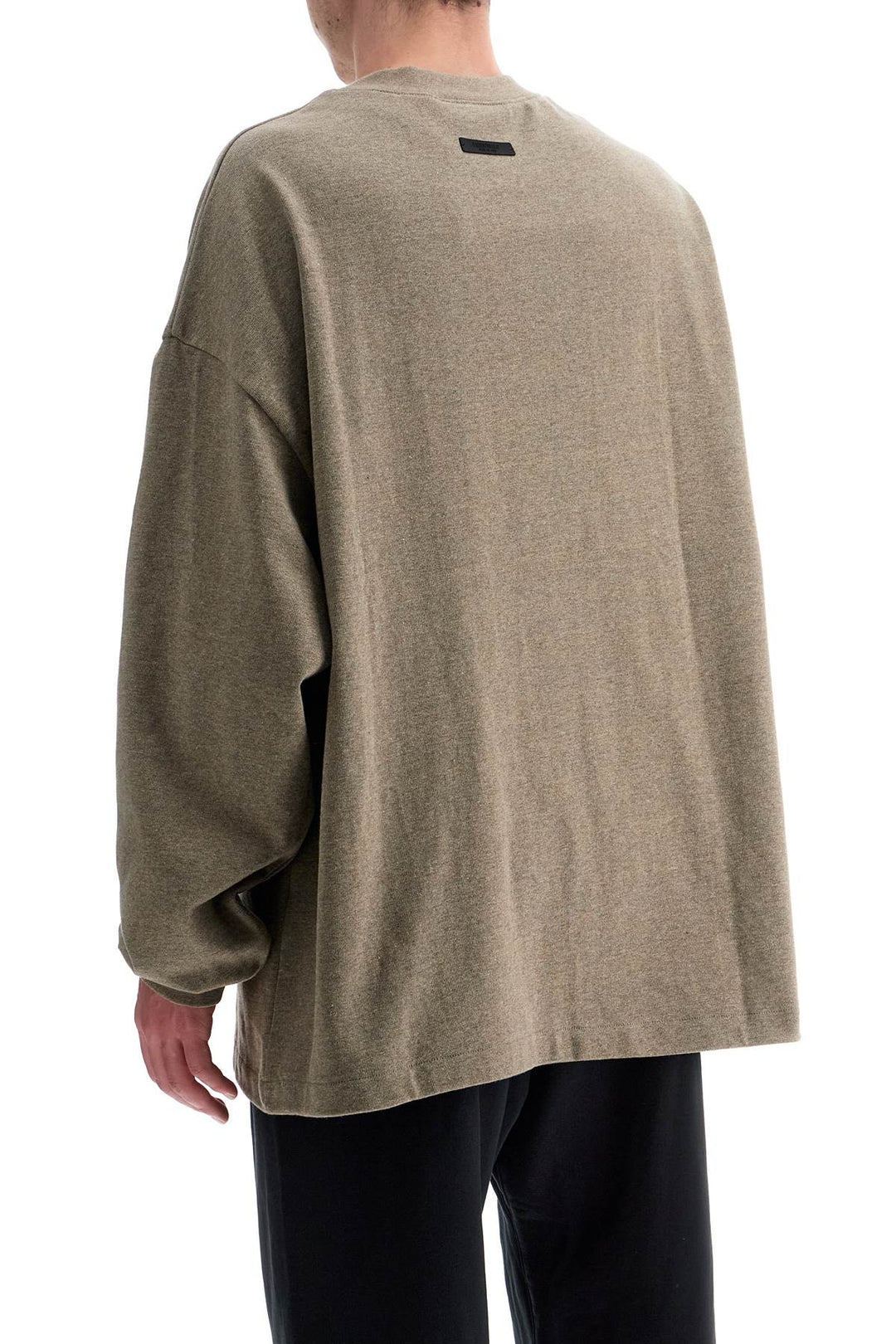 Heather Gray Cotton Oversized T Shirt