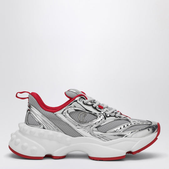 So Flo Running Sneaker Silver/Red