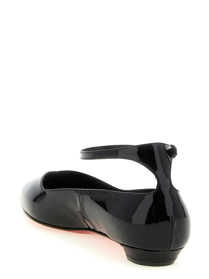 Christian Louboutin Erozeena Flat shoes - Black | fd3a945a095d3cfae61d2558f45f8559d9121369