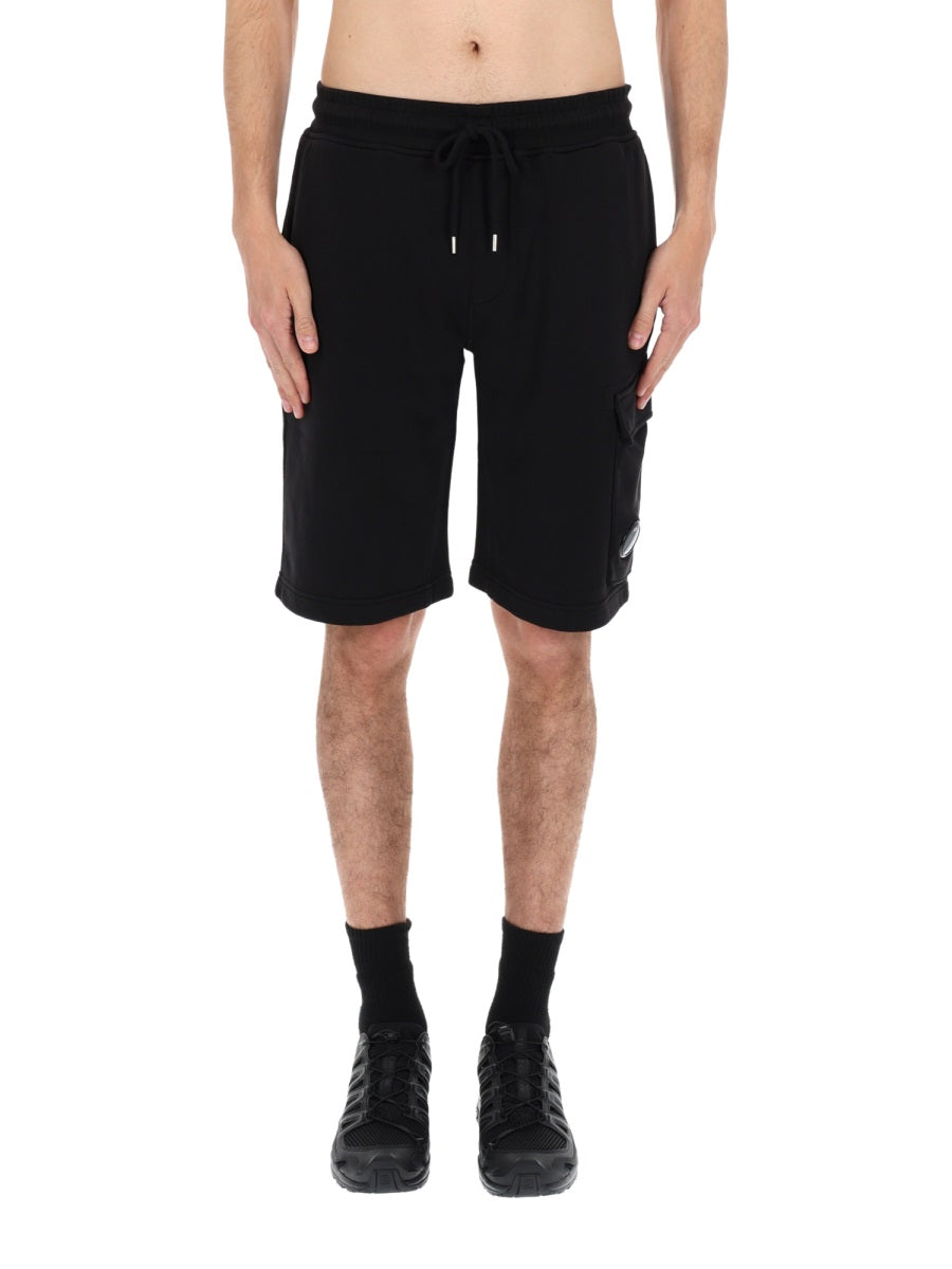 C.P. Company Shorts - Black | ee7f436637001942b735e2e8c865ab2d4147f212