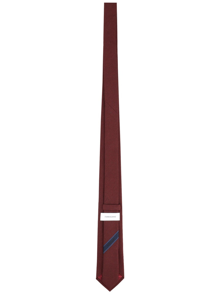 Ferragamo Ties & Papillon - Bordeaux | f6d7674125e1e6314a636d92f46981eecc0cddb4