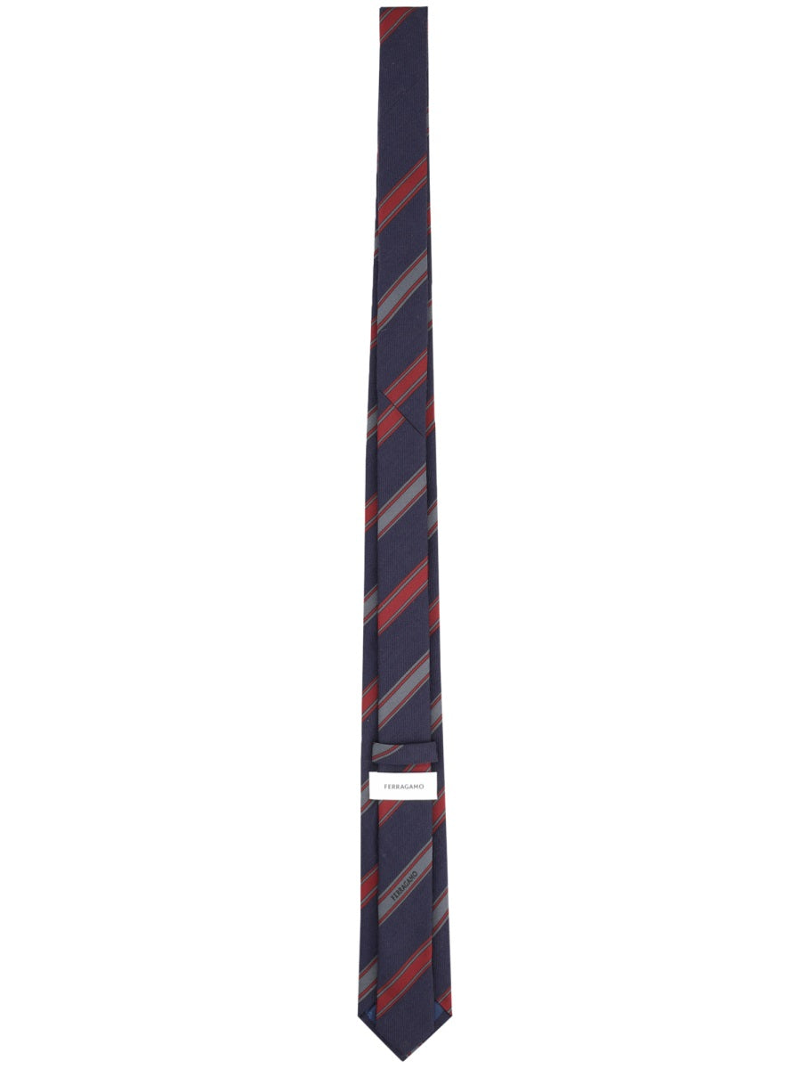 Ferragamo Ties & Papillon - Blue | eb86521d79eb74af9ef8350bc8396db6a37a68c2