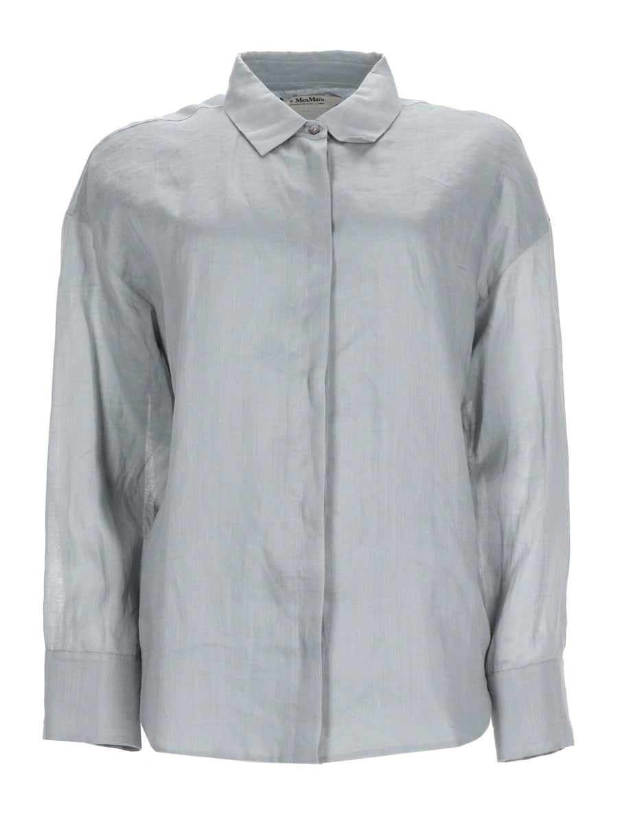 S Max Mara Shirts - Blue | 9c0e0f02ac9b7d7eaeda5c55cfb5ba800691bdfb