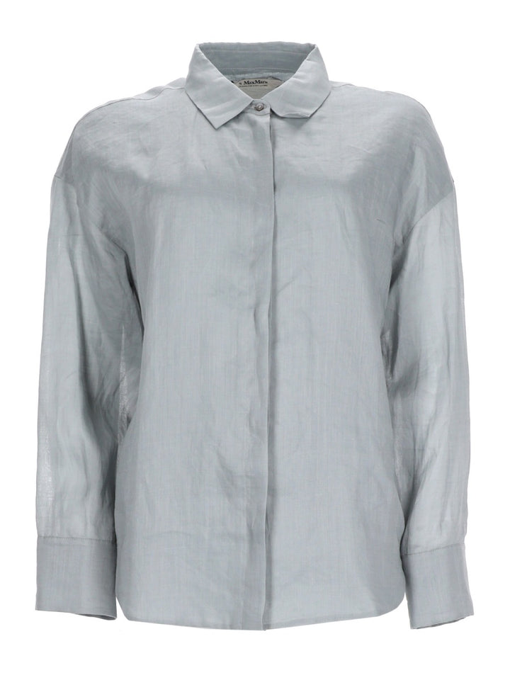 S Max Mara Shirts - Blue | 9c0e0f02ac9b7d7eaeda5c55cfb5ba800691bdfb