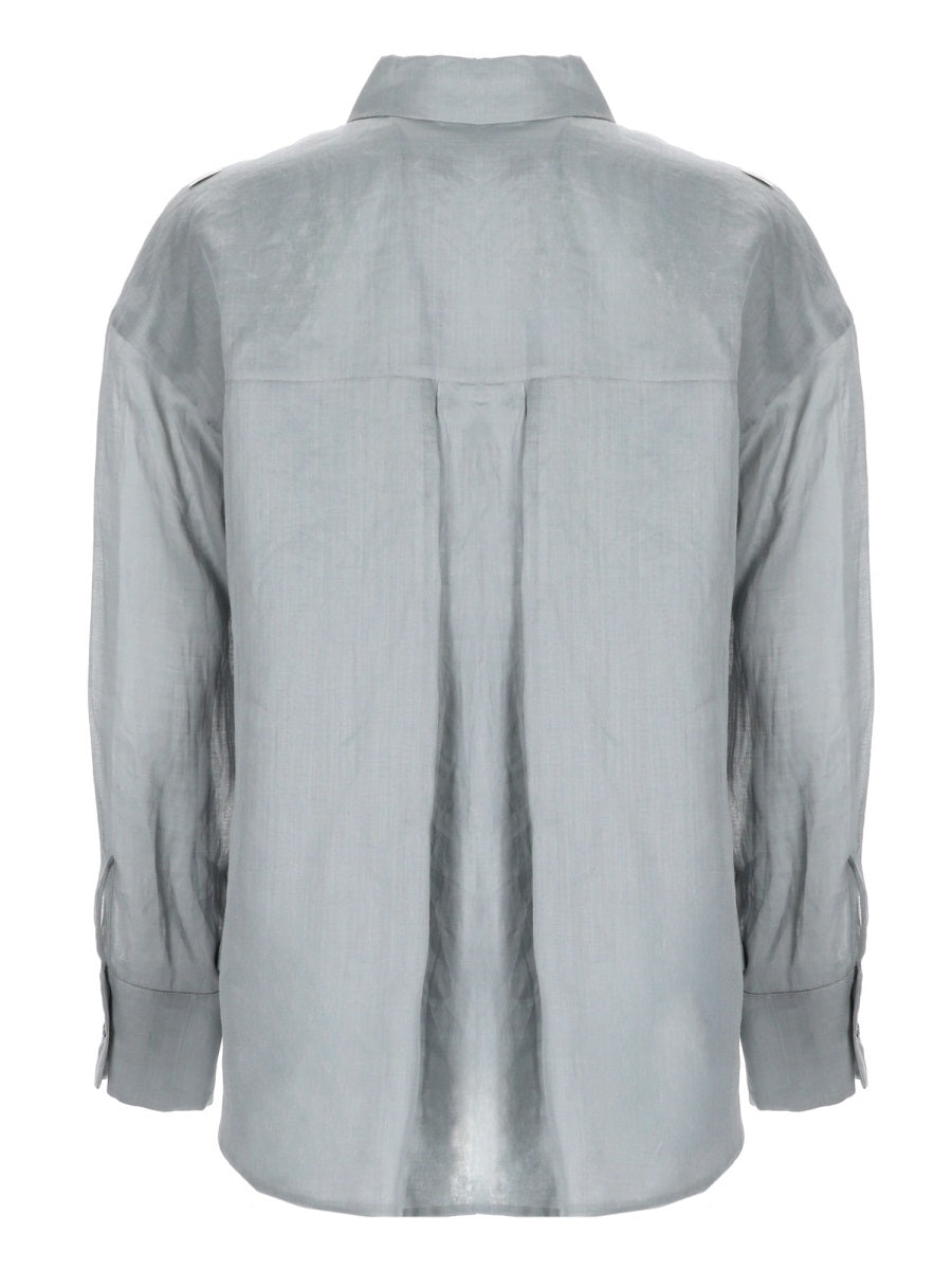 S Max Mara Shirts - Blue | b2038adcbfabbe59db795900002afef07714b7e5
