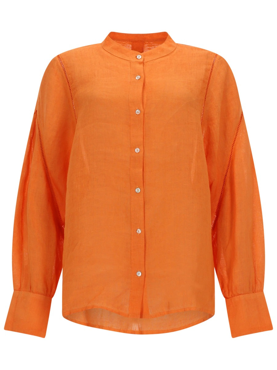 120% Lino Shirts - Orange | acb0f0ff21e53bdbf4100e764dc77289afff043f