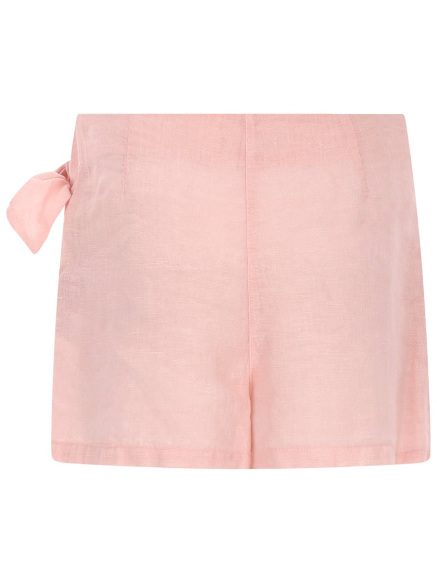 120% Lino Shorts - Pink | 4f58c62412c95a12b72d99b5a32a5ec5153fde0e