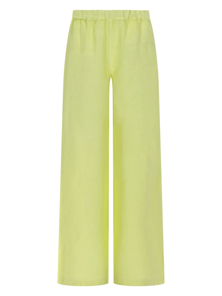 120% Lino Pants - Yellow | 126d562e20a947a1f5cdb0b89e39988a20f1b849