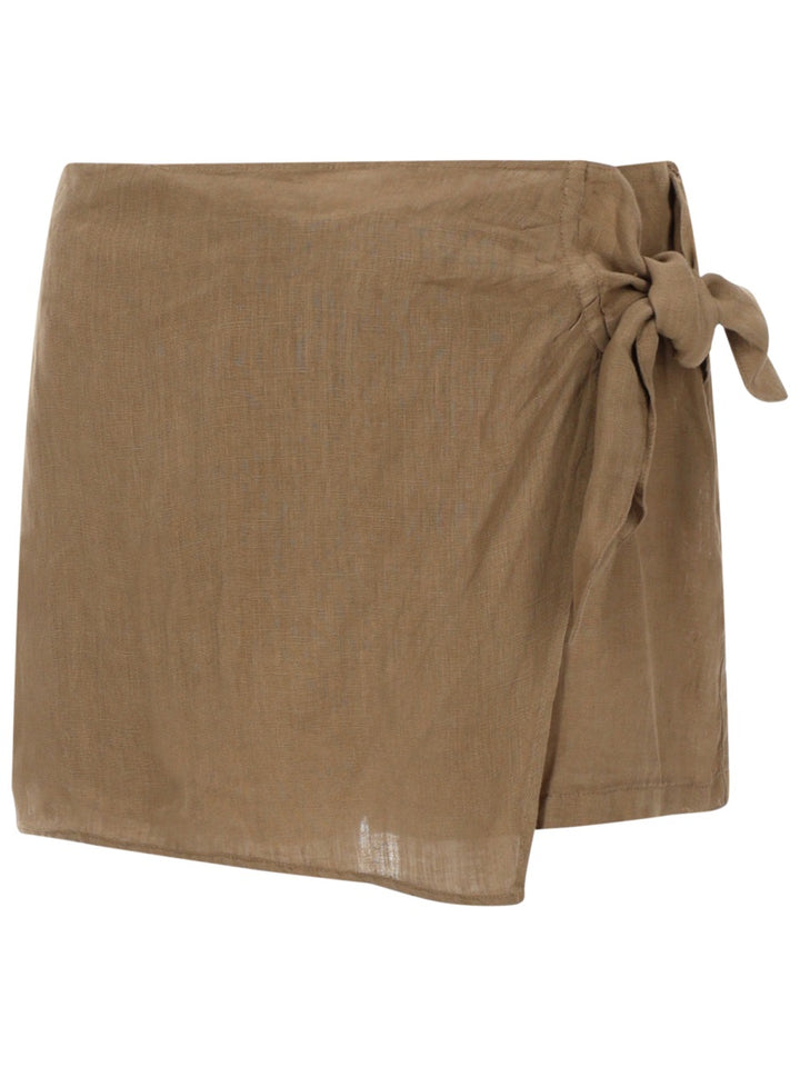 120% Lino Shorts - Beige | 826a0b37d9932008f7bb1062f729edd72fc79544