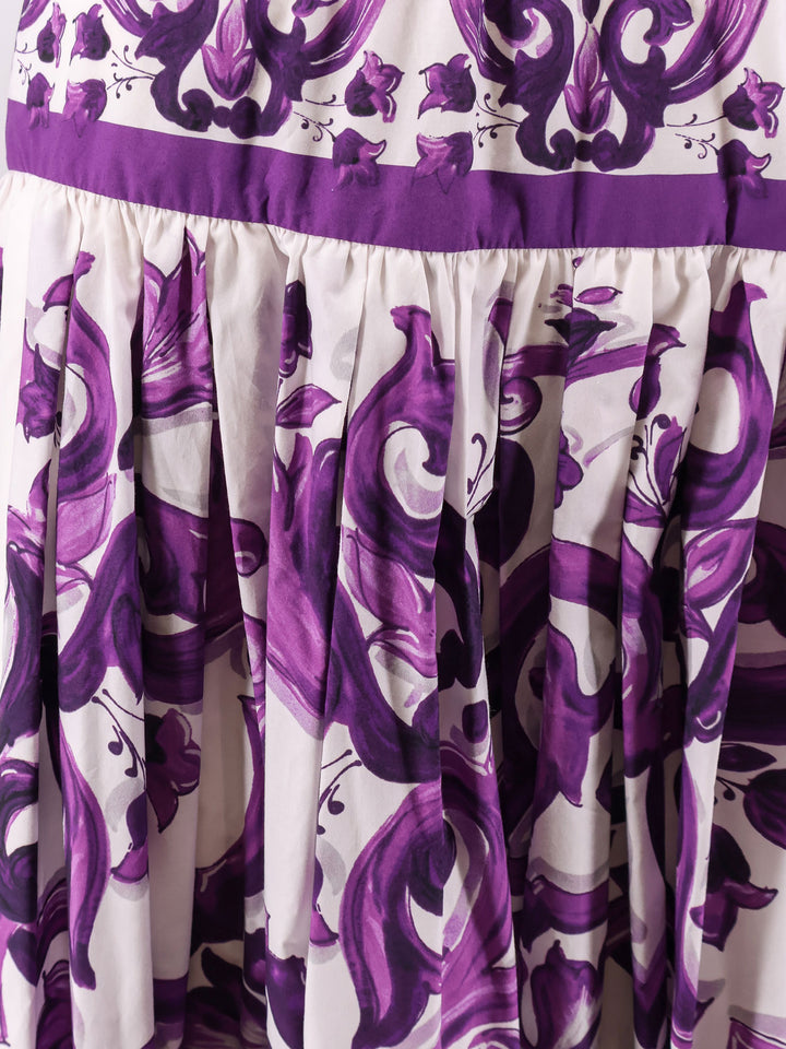 Dolce & Gabbana Skirts - MIX MAIOLICA VIOLA | 41caaa3acdd58df8bf431508040fd719eaf3f853