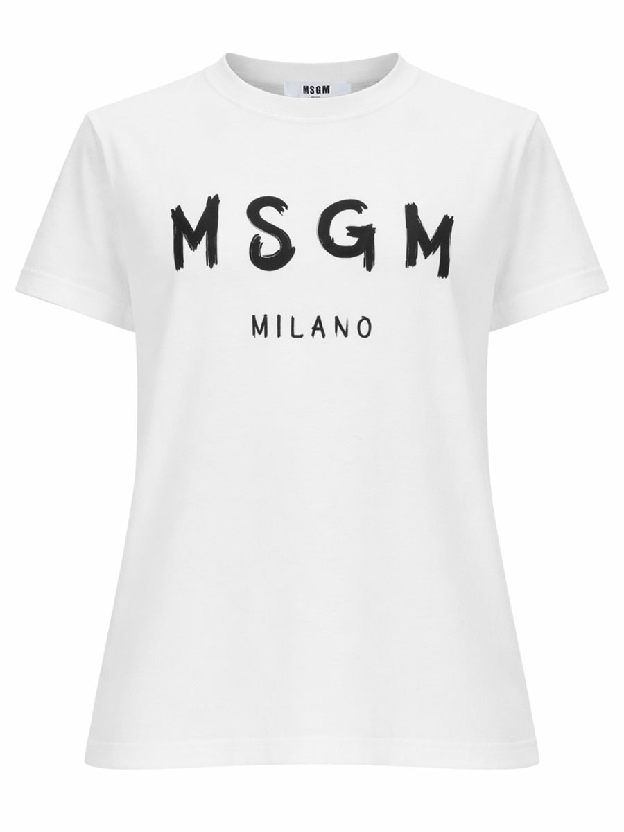 Msgm T shirts - White | e6c5c1b3fb96fd8ea032516be657fdad5648b20e