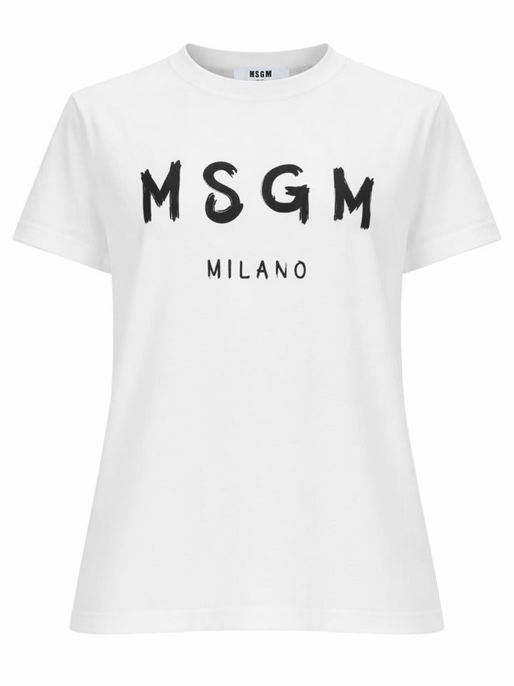 Msgm T shirts - White | e6c5c1b3fb96fd8ea032516be657fdad5648b20e
