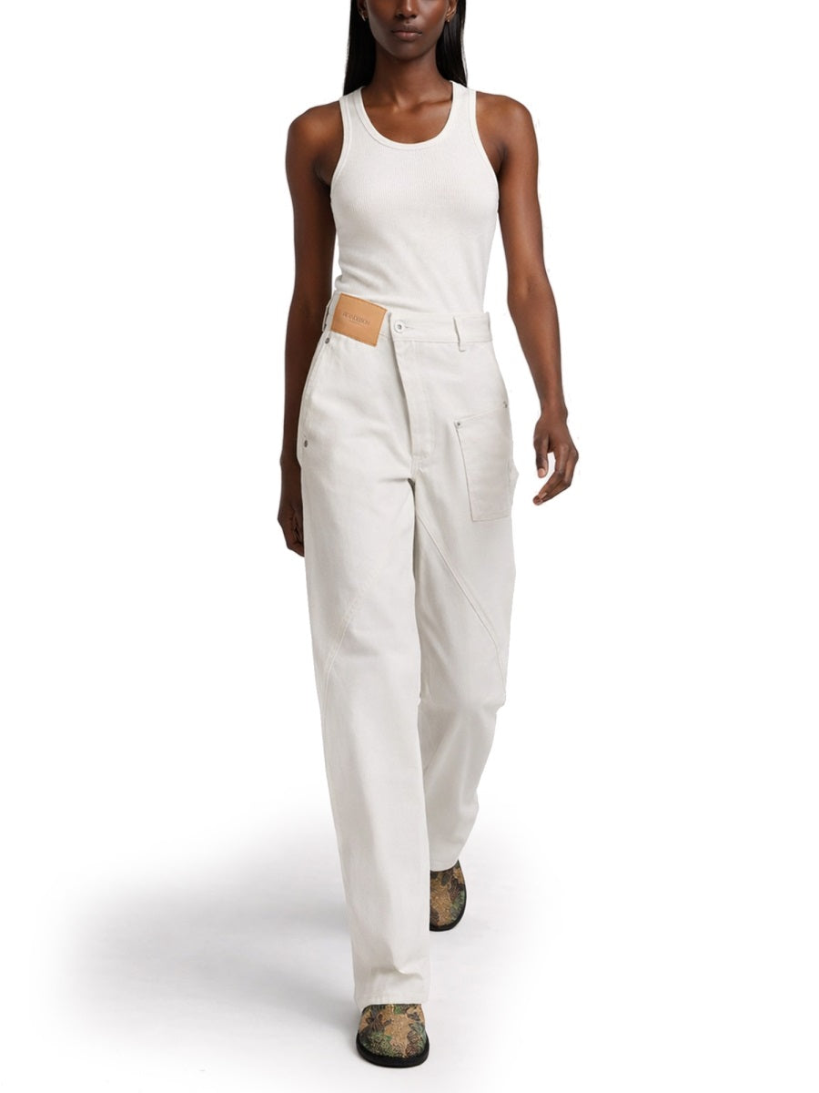 Jw Anderson Denim - White | 7e7ea9fc2b2c0244ebc3bc049c479f06038862bd