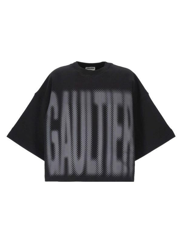 T-Shirt Cropped Con Logo