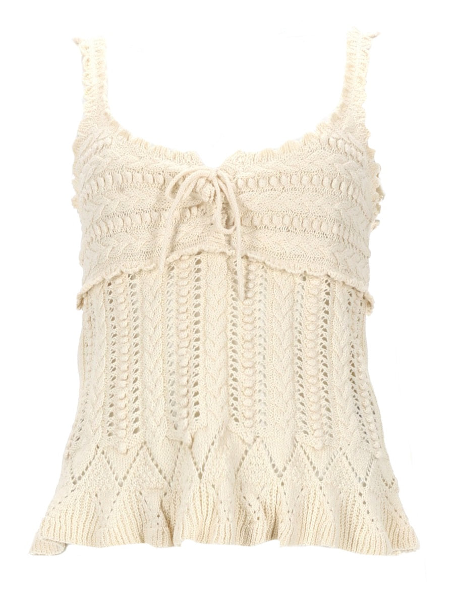 Isabel Marant Etoile Tops - Ivory | 58481551258738aef6f3d090e145cefeffb26a88