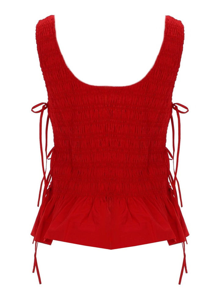Ganni Tops - Red | 10c025839c32a12b36c72cfb27c22a05ec38d30c