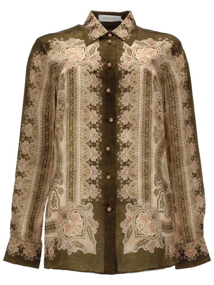 Zimmermann Shirts - Green | a0f812fae6e3022136899f8aba83ed9edaacb586