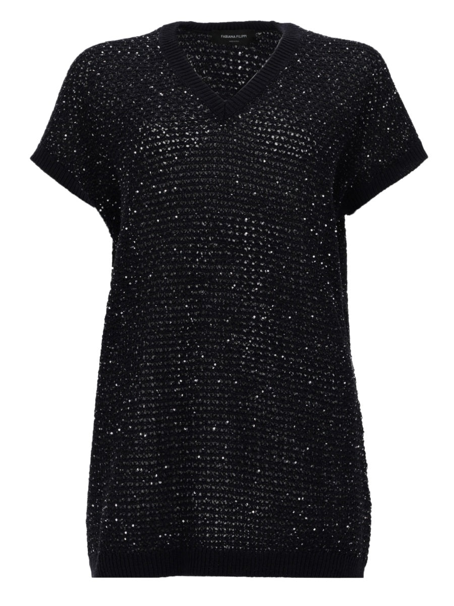 Fabiana Filippi Sweaters - Blue | 4582ddcbcf2c0e23adb49d0cfd7954a56cd72973