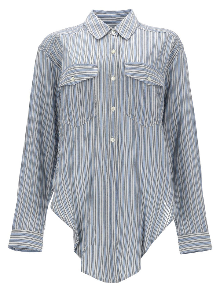Isabel Marant Etoile Shirts - Azure | 2da436c640a9aa3f4a9d91a504d7c60dfb151da5