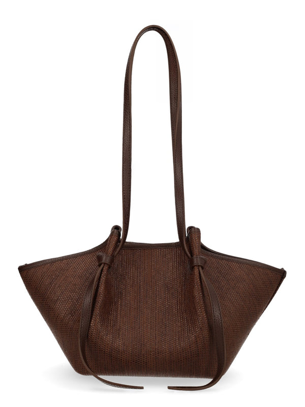 Borsa "Mochi" In Raffia